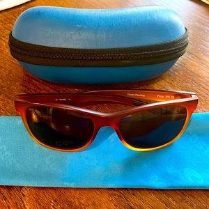 COSTA Brown Gradient Polarized Sunglasses
